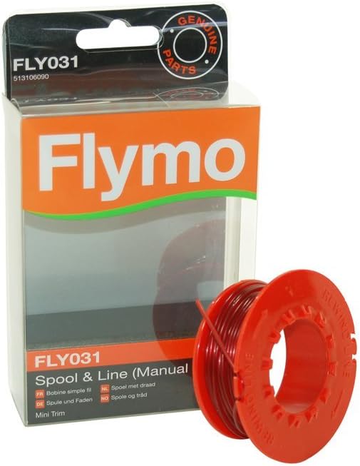 Flymo Genuine Part Number 5131060906 Single Strimmer Spool and Line