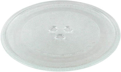 Paxanpax PSA001 Microwave Turntable Glass Plate with 3 Fixers (245mm), CLEAR