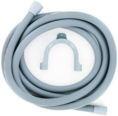 Paxanpax PLD1215 Drain Outlet Hose and Hook ,Grey, 4 m Length, 29 mm and 22 mm Fitting