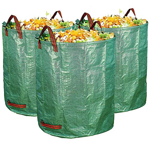 Quailitas Garden Waste Bags - 272L [Pack of 3], 76 x 67 cm, Large Capacity