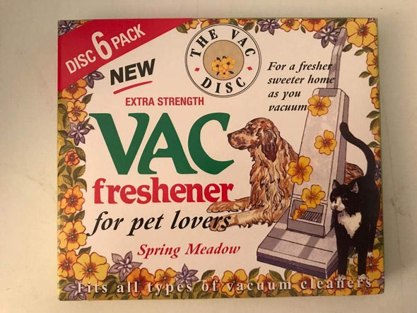 6 Pack Extra Strength Vac Fresheners For Pet Lovers