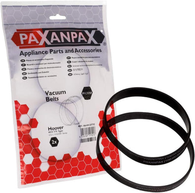 Paxanpax PFC1254 Compatible Vacuum Cleaner Belts Fits Hoover WR71, WR01001