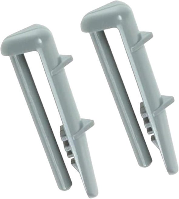 Quailitas Dishwasher Rail Cap Replacement [Pack of 2] Rail Basket End Caps