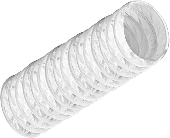 Quailitas Air Conditioner Duct Hose [Pack of 1] 3M PVC Duct Pipe for AC