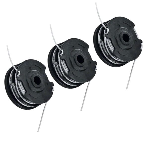 Quailitas Strimmer Trimmer Spools [18m, 1.6mm] - Cutting Line Spool Feed for Bosch ART 24 27