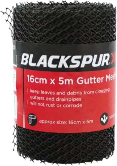 2X Rolls of Gutter Mesh Guard Covers 10m Length Prevent Drain and Guttering Blockages