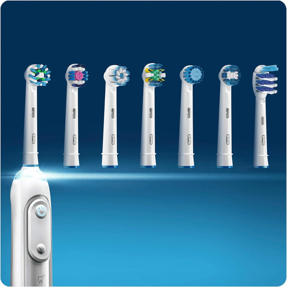 Oral-B Dual Clean Replacement Toothbrush Heads Powered by Braun - Pack of 2