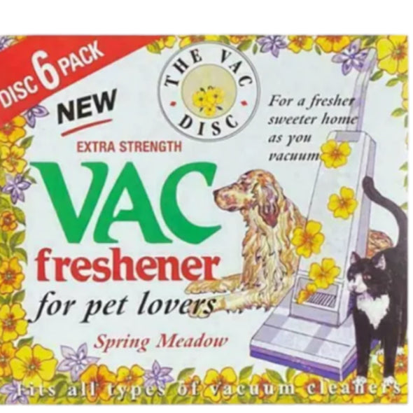 Quailitas Vacuum Cleaner Freshener [Pack of 2/12 Disc] - Meadow Hoover Disc for Pet Lovers