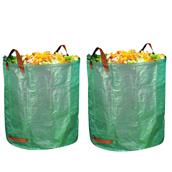 Quailitas Garden Waste Bags - 500L [Pack of 2], 1.16 Kg, Large Capacity