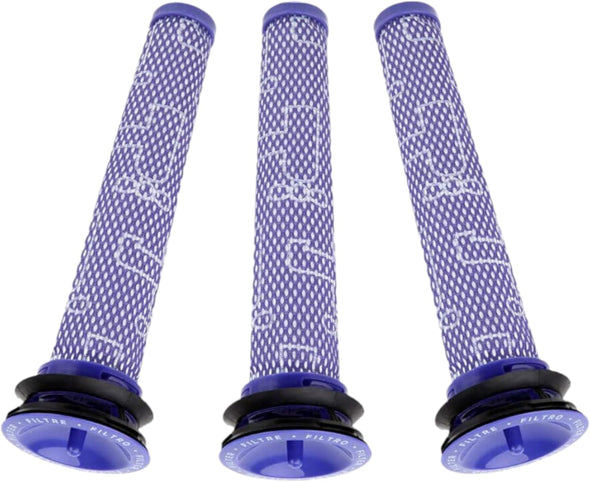 Quailitas Replacement Pre Filters for Vacuum Cleaner Pack of 3 - Compatible For Dyson Vacuum