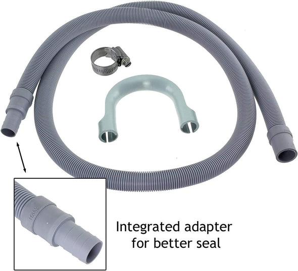 Generic 37-UN-55 Universal Replacement Washing Machine and Dishwasher Drain Hose Extension Kit