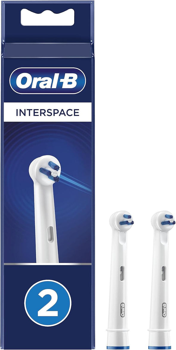 Oral-B Ortho Care Essentials Electric Toothbrush Head, 1 Interspace Brush and 2 Ortho Brush Heads for Teeth