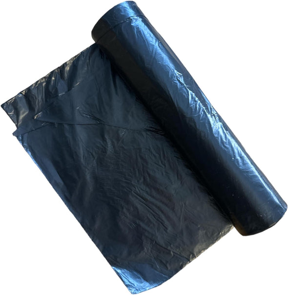 Quailitas 300L Wheelie Bin Liners Extra Large Waste Rubbish Bags