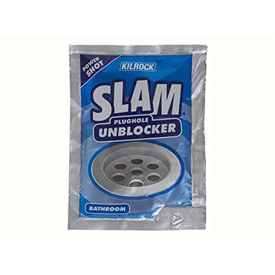 Kilrock 183986 SLAM Bathroom Plughole Un-Blocker - Blue - Quailitas Limited